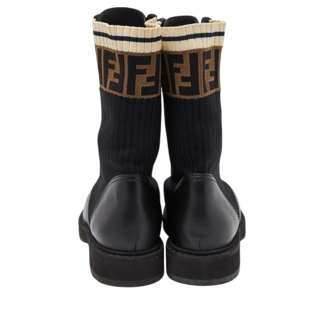 Fendi Women's Rockoko Combat Boots - Picture 8 of 11